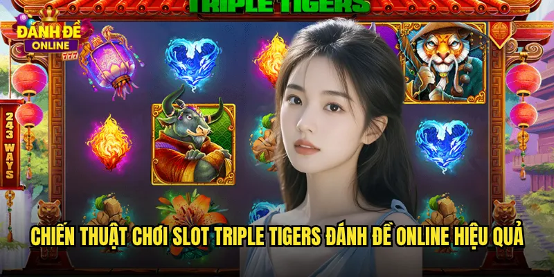 Chiến thuật chơi Slot Triple Tigers đánh đề online hiệu quả